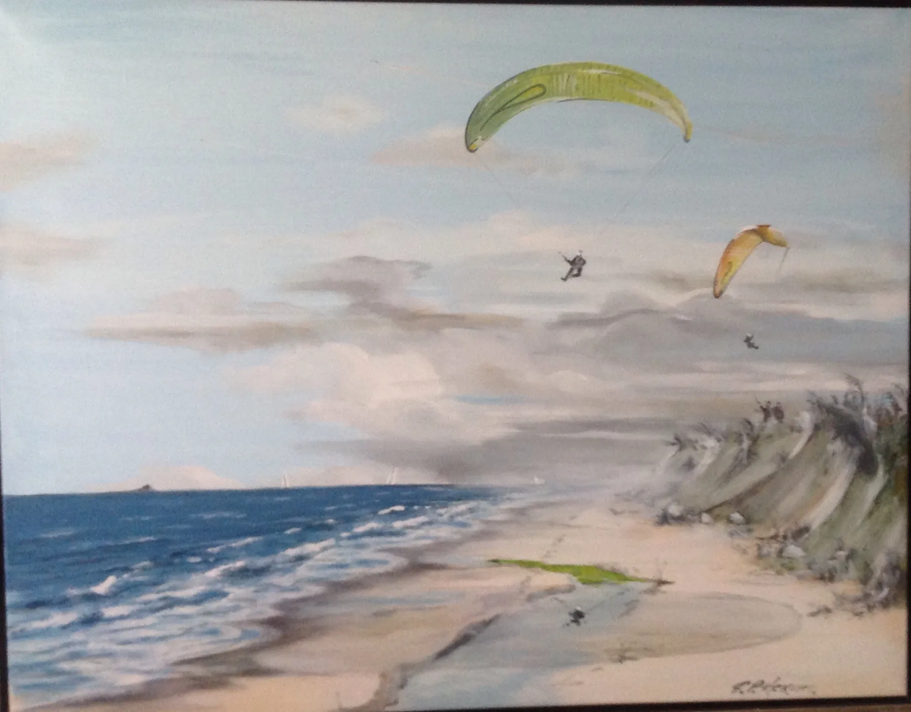 Maleri nr 25 60 cm X 80 cm